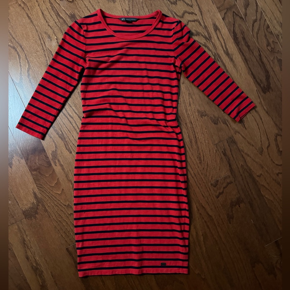 Armani Exchange bodycon dress